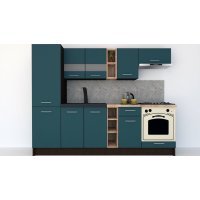 Bucatarie MARINA NEW 250 B Wenge / Decor 0244