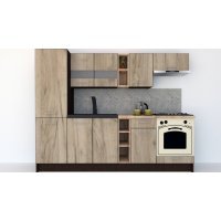 Bucatarie MARINA NEW 250 B Wenge / Decor K002