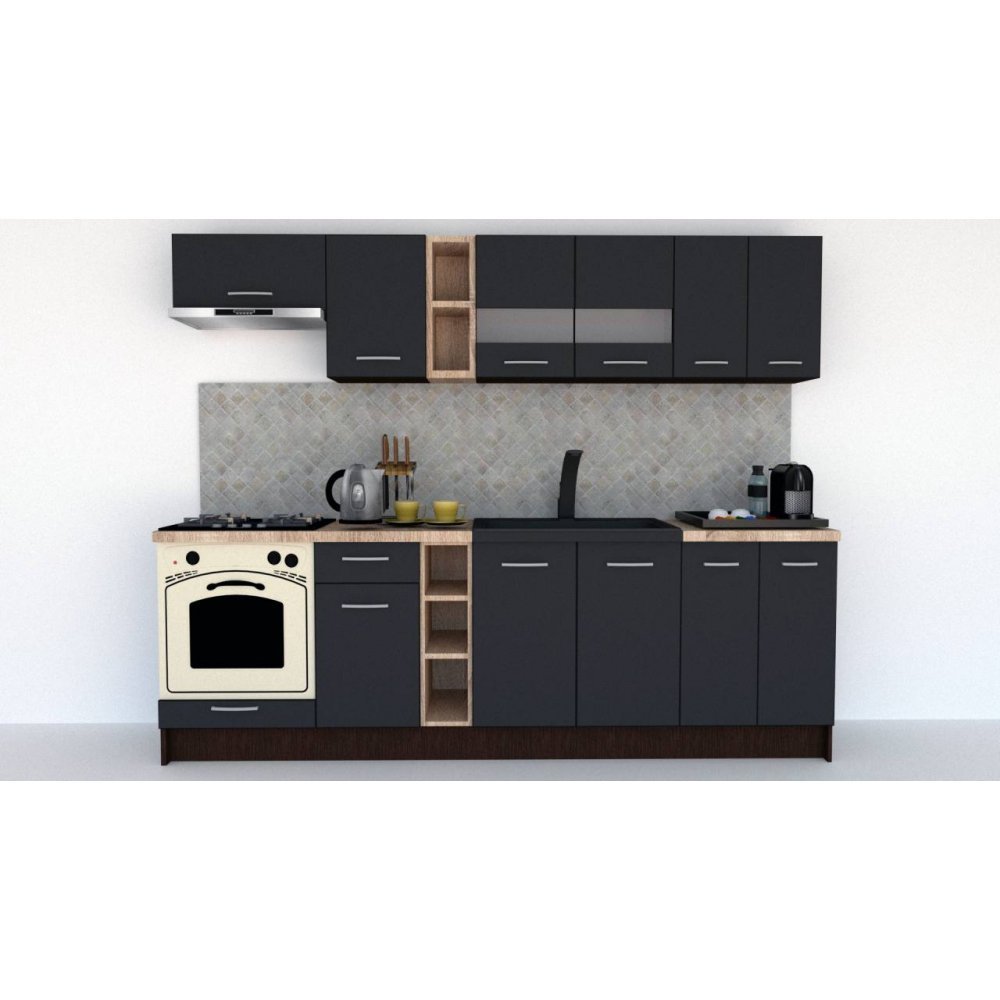 Bucatarie MARINA NEW 260 Wenge / Decor 0164