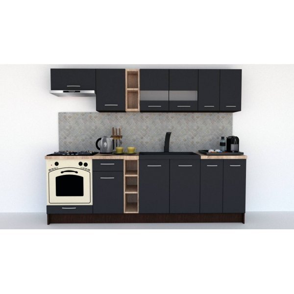 Bucatarie MARINA NEW 260 Wenge / Decor 0164