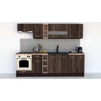 Bucatarie MARINA NEW 260 Wenge / Decor 7648