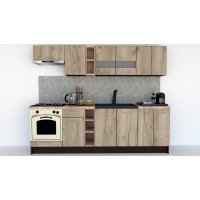 Bucatarie MARINA NEW 260 Wenge / Decor K002