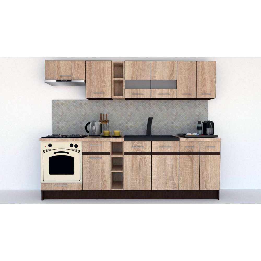 Bucatarie MARINA NEW 260 Stejar Sonoma