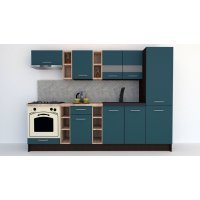 Bucatarie MARINA NEW 270 A Wenge / Decor 0164