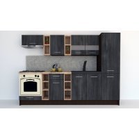 Bucatarie MARINA NEW 270 A Wenge / Decor 8509