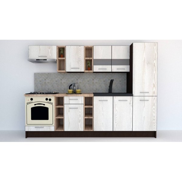 Bucatarie MARINA NEW 270 A Wenge / Decor K010