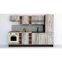 Bucatarie MARINA NEW 270 A Wenge / Decor K084