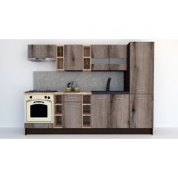 Bucatarie MARINA NEW 270 A Wenge / Decor K366