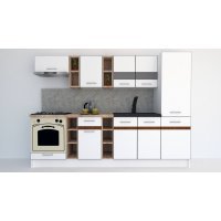 Bucatarie MARINA NEW 270 A Alb / Alb