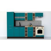 Bucatarie MARINA NEW 270 B Wenge / Decor 0245