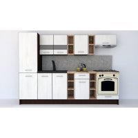 Bucatarie MARINA NEW 270 B Wenge / Decor 8508