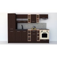 Bucatarie MARINA NEW 270 B Wenge / Decor 8548