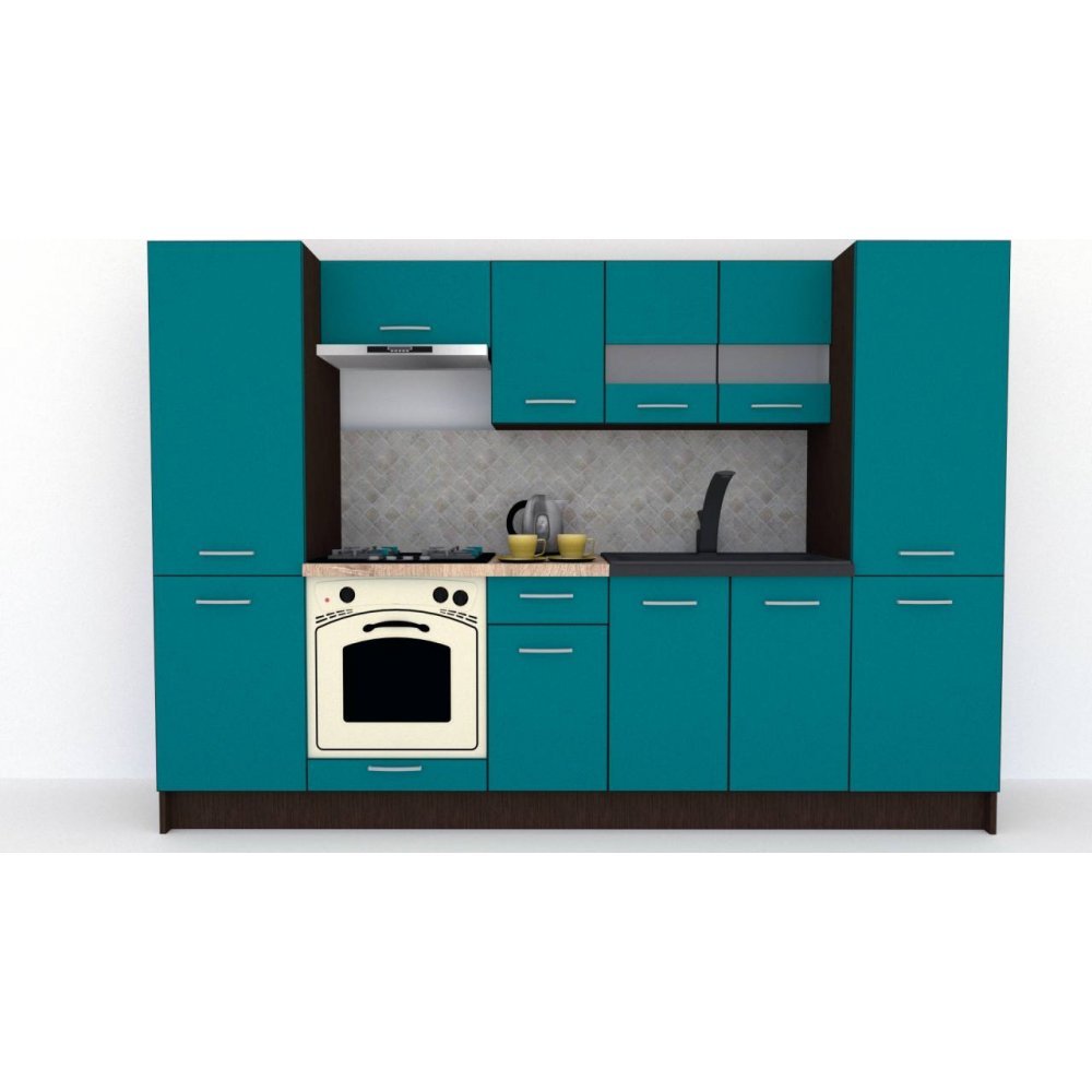 Bucatarie MARINA NEW 280 A Wenge / Decor 0245