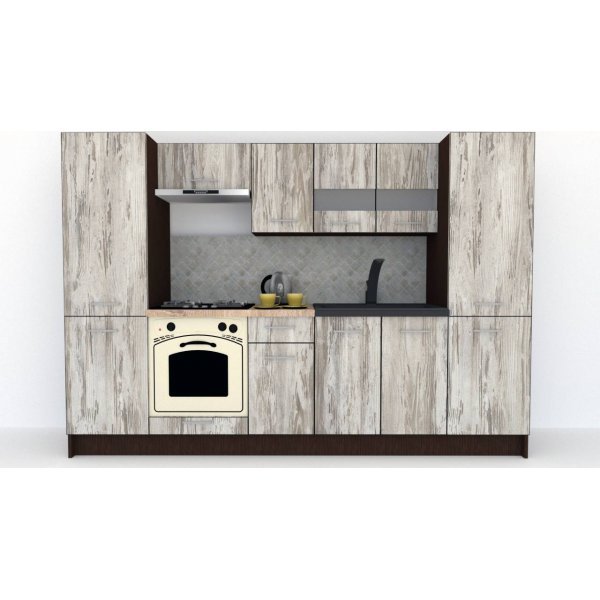 Bucatarie MARINA NEW 280 A Wenge / Decor K084