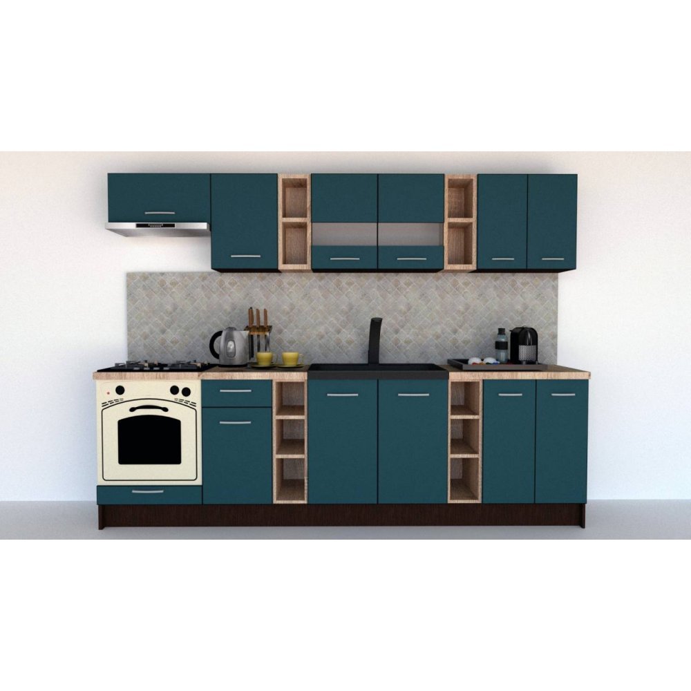 Bucatarie MARINA NEW 280 B Wenge / Decor 0244