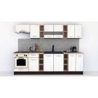 Bucatarie MARINA NEW 280 B Wenge / Decor 8508