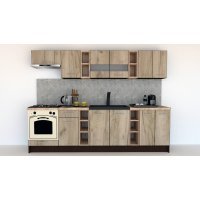 Bucatarie MARINA NEW 280 B Wenge / Decor K002