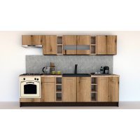 Bucatarie MARINA NEW 280 B Wenge / Decor K365