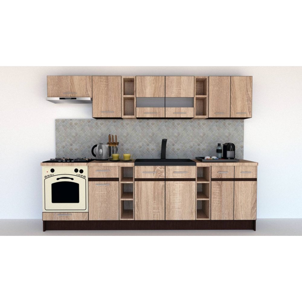 Bucatarie MARINA NEW 280 B Stejar Sonoma