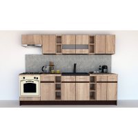 Bucatarie MARINA NEW 280 B Stejar Sonoma