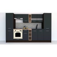 Bucatarie MARINA NEW 300 A Wenge / Decor 0164