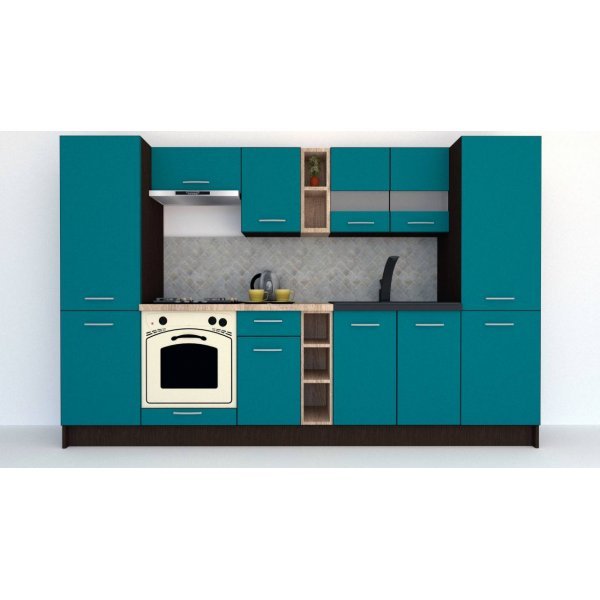 Bucatarie MARINA NEW 300 A Wenge / Decor 0245