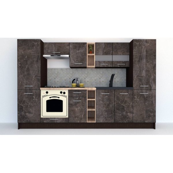 Bucatarie MARINA NEW 300 A Wenge / Decor 4299