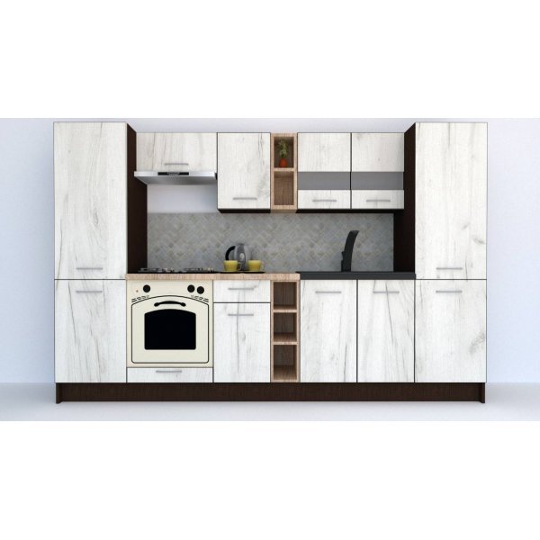 Bucatarie MARINA NEW 300 A Wenge / Decor K001