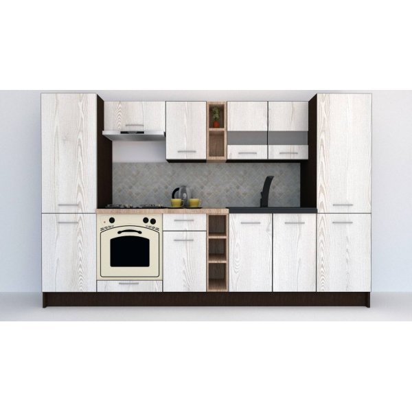 Bucatarie MARINA NEW 300 A Wenge / Decor K010