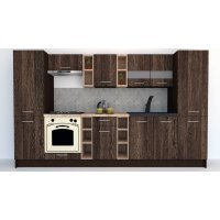 Bucatarie MARINA NEW 320 A Wenge / Decor 7648