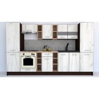 Bucatarie MARINA NEW 320 A Wenge / Decor K001