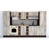 Bucatarie MARINA NEW 320 A Wenge / Decor K084
