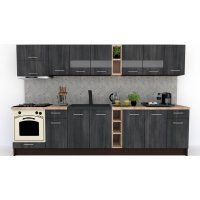 Bucatarie MARINA NEW 320 B Wenge / Decor 8509