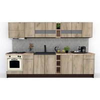 Bucatarie MARINA NEW 320 B Wenge / Decor K002