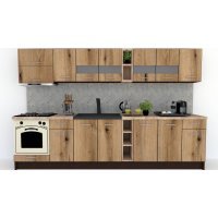 Bucatarie MARINA NEW 320 B Wenge / Decor K365