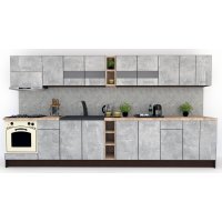 Bucatarie MARINA NEW 380 Wenge / Decor 4298