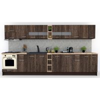 Bucatarie MARINA NEW 380 Wenge / Decor 7648