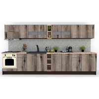 Bucatarie MARINA NEW 380 Wenge / Decor K366