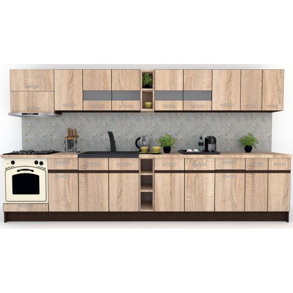 Bucatarie MARINA NEW 380 Stejar Sonoma