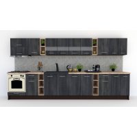 Bucatarie MARINA NEW 400 Wenge / Decor 8509