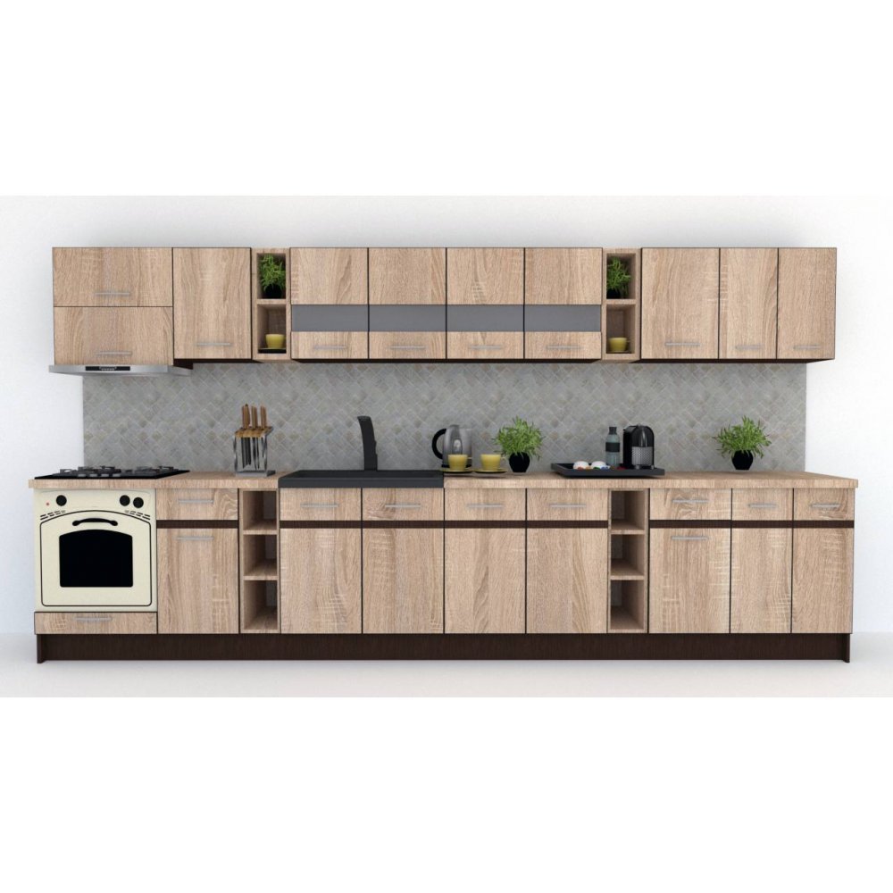 Bucatarie MARINA NEW 400 Stejar Sonoma