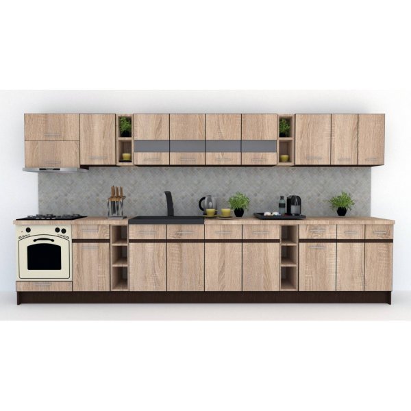 Bucatarie MARINA NEW 400 Stejar Sonoma