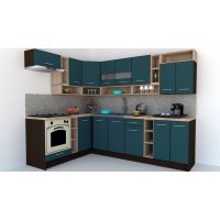 Bucatarie de Colt COSSY NEW 180-260 St. Wenge / Decor 0244