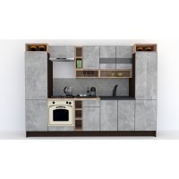 Bucatarie COSSY NEW 300 Wenge / Decor 4298