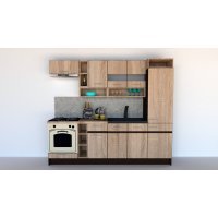 Bucatarie COSSY NEW 250 A1 Stejar Sonoma