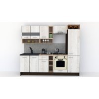 Bucatarie COSSY NEW 250 B2 Wenge / Decor K010