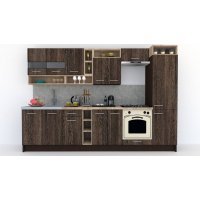 Bucatarie COSSY NEW 310 A1 Wenge / Decor 7648