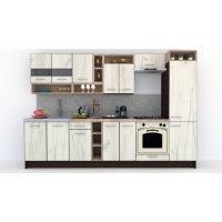 Bucatarie COSSY NEW 310 A1 Wenge / Decor K001