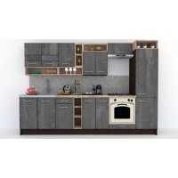 Bucatarie COSSY NEW 310 A1 Wenge / Decor K352