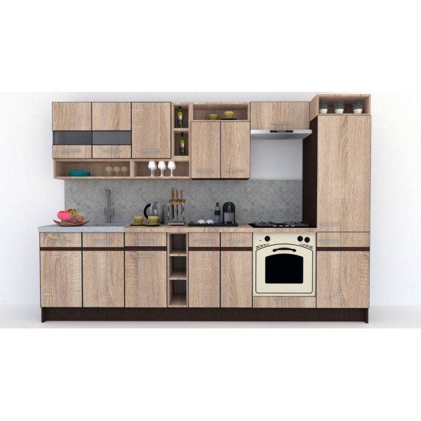 Bucatarie COSSY NEW 310 A1 Stejar Sonoma